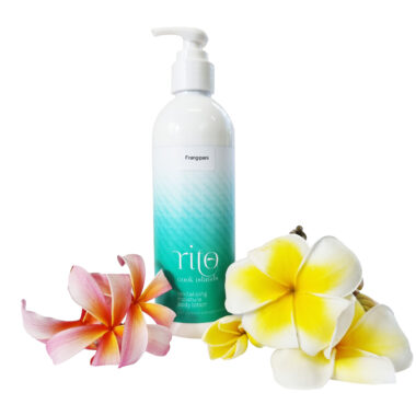 Frangipani scented body lotion
